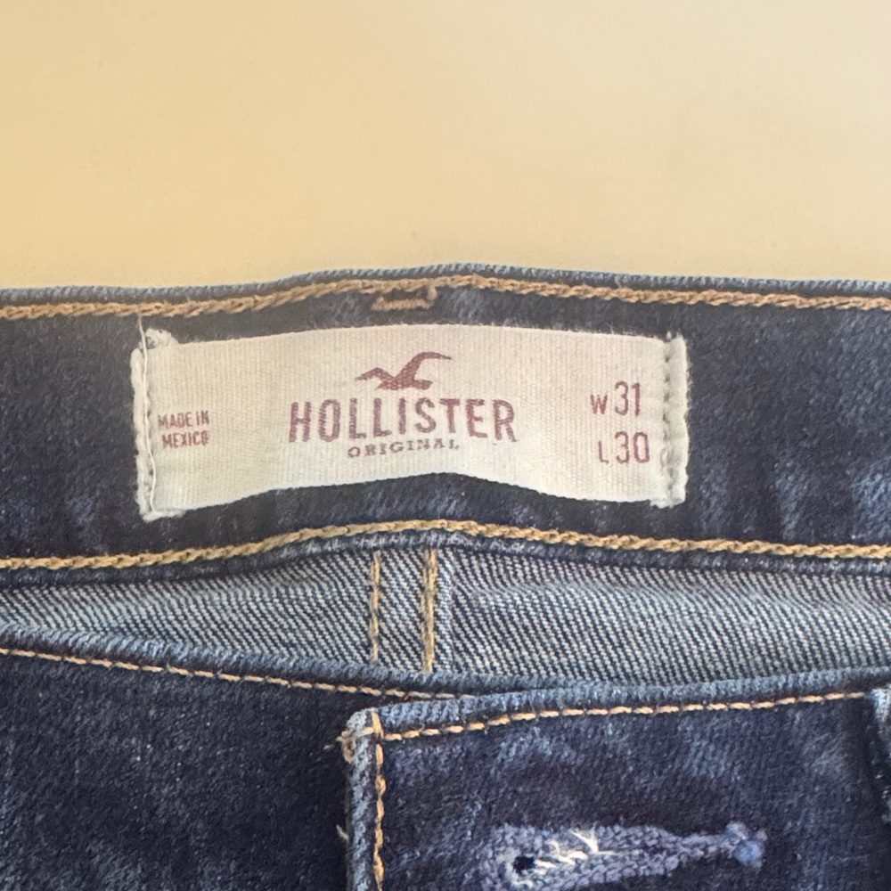 Hollister Dark Blue Denim Jeans